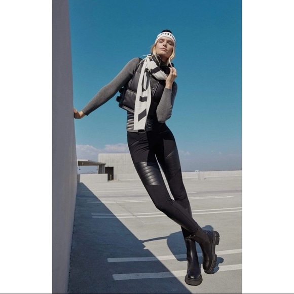 alp n rock Pants - NWT Alp N Rock Sloan Leather Moto Leggings Pants $258 Black